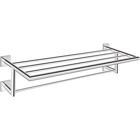 Evenes Handtuchablage Elean 154x637x230mm, Messing verchromt, mit Befestigung Neu