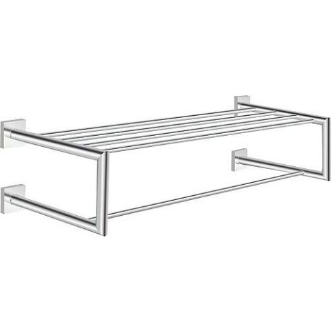 Regal na reczniki Elean 150x637x230mm, mosiadz chromowany, z mocowaniem Nowy