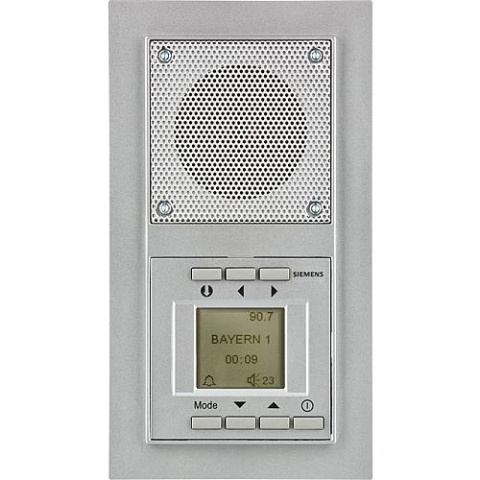 Siemens radio da incasso in alluminio metallico classe di protezione IP20 / 1 pezzo 5TC1 061 NUOVO