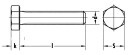 Sechskantschrauben DIN 933 A2 mit Gewinde bis Kopf, ø 8x60 mm, VPE = 200 Stück 093328 60 NEU