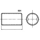 ATUSA Malleable iron fitting galvanised No. 531 Single...