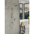 Ideal Standard Shower system Standard Idealrain hand shower + overhead shower Ø 200 mm chrome for combination with concealed fitting A5689AA NEW