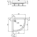 Ideal Standard Plato de ducha Hotline cuadrante...