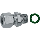 Stainless steel screw-in fitting G 3/8 cyl. x 8 mm incl....