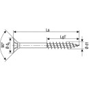 SPAX Senkkopfschraube WIROX Teilgewinde T - STAR Plus ø 10,0 x 120 mm, VPE 50 Stück 4003530244292 NEU