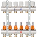 Heating circuit manifold Evenes type M6.12, DN25(1)...