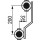 Collecteur du circuit de chauffage Evenes type M5.12, DN25(1) laiton, 12 circuits de chauffage, avec réserve de régulation Nouveau