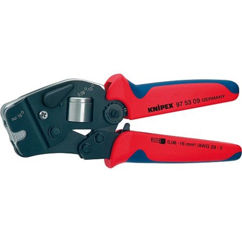 Alicates de corte KNIPEX para punteras autoajustables, entrada frontal de 0,08 - 10,0 + 16 qmm 97 53 09 NUEVO