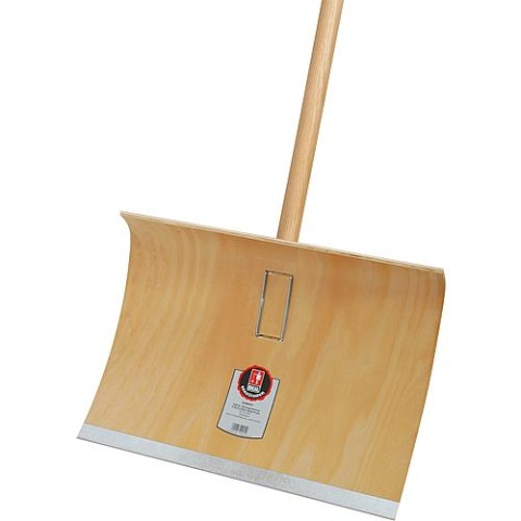 Ideal Spade Ideal Sneeuwruimer Multiplex, 50cm breed, hardhouten steel 40080001 NIEUW