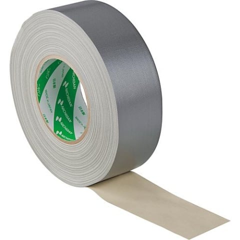 Nichiban weefselband zilver 50 mm x 50 m extra sterk 300my NIEUW