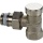 simplex terugloopfitting type IG/M MS vernikkeld Uitvoering: doorlaat 3/8"" AG x 3/8"" IT F11901 NIEUW