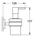 GROHE Seifenspender Essentials für Wandhalter !!!ohne Wandhalter!!! 40394001 NEU