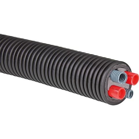 Warmtepomp aansluitset Microflex Duo, lengte 15m DN32 (40x3,7) dia. 145mm WPS1454015 NIEUW