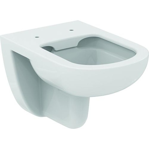 Ideal Standard WC suspendu à chasse deau profonde Standard Eurovit Plus lxhxp : 360x350x530 mm sans rebord Céramique blanc T041501 NOUVEAU