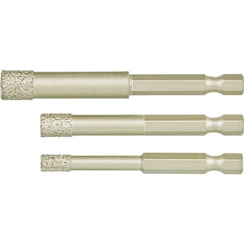 glanzende tegelboren set 3-delig diamant CeraExpert Accuspeed Ø 6/8/10 mm NIEUW