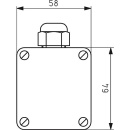 sonde de température extérieure alre NTC 8K...