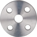 Smooth flange made of stainless steel V4A...