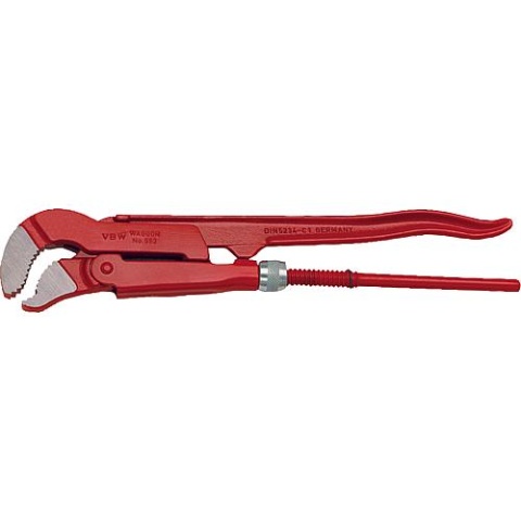 VBW Pipe wrench S-Mouth polished 1 1/2"" 952 015 NEW