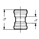 möck toma doble DN 40 E 70 020 040 NUEVO