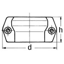 abrazaderas de seguridad möck contra empuje axial, DN 50 570 033 050 NUEVO