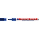 edding permanent marker 3000 blue line width 1.5 - 3 mm...