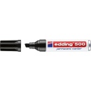 edding permanent marker 500 black line width 2 - 7 mm...