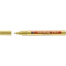 edding paint marker 751 gold line width 1 - 2 mm bullet...