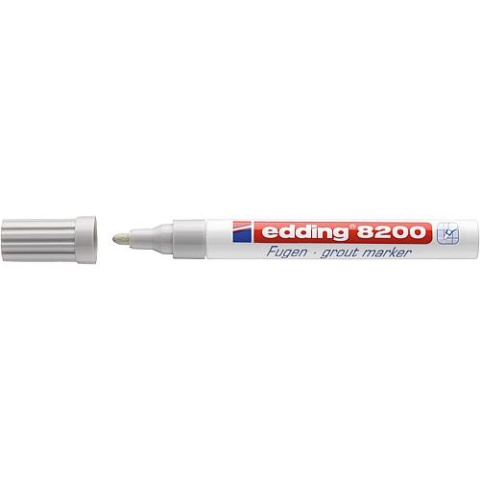 edding Joint Marker 8200 white Line width approx. 2 - 4 mm Round tip 4-8200-1-4049 NEW