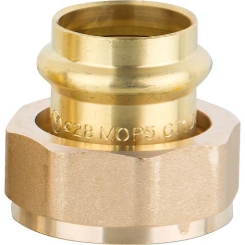 TECO gas compression fitting for gas shut-off ball valve Drm: 22mm NEW