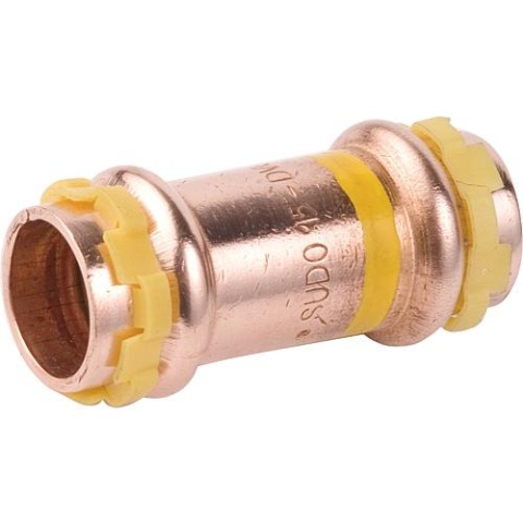 Aalberts Copper Pressfitting Gniazdo gazowe V-Contour Ø 18 mm, PG 5270 Gas 5270VG18 NOWOŚĆ