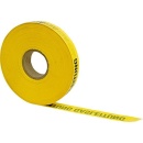 Route warning tape Attention gas line yellow 250 m NEW