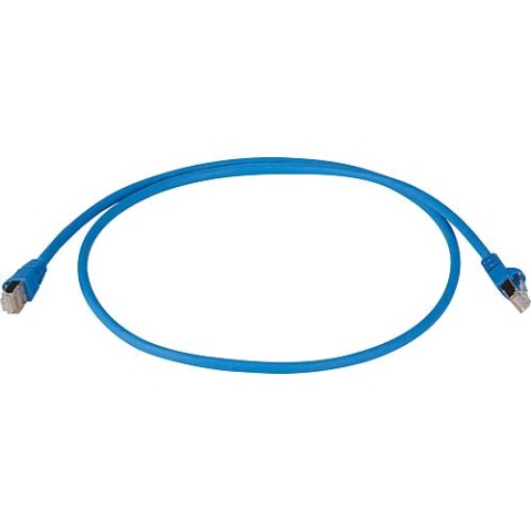 Telegärtner patchkabel Cat.6A(IEC) MP8 FS 500 LSZH-1,0 m, blauw L00000A0084 NIEUW