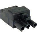 wieland plug 3-pole / black 250 V/16 A System...