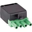 enchufe wieland 4 polos verde/negro, 250/400V, 16A...