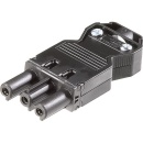 wieland socket GST18i3 3-pole, 250 V / 20 A with screw...