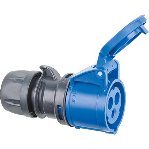 ABL CEE coupling 230V blue/grey K31S20 NEW