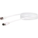 SCHWAIGER Sat-adapter kabel:75db F-stekker - IEC-stekker,...