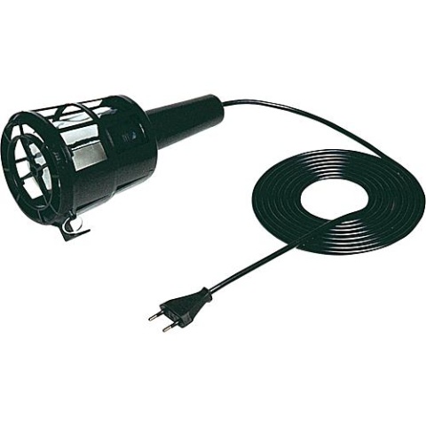 REV Lámpara de mano de plástico 60 W con cable de 5 m 90810511 NUEVO