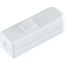 Rocker intermediate switch 1 pole +PE,VDE white 1 piece...