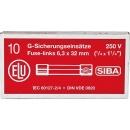 ESKA Feinsicherung flink 8 A 1 Beutel 10 Stück 6,3 x...