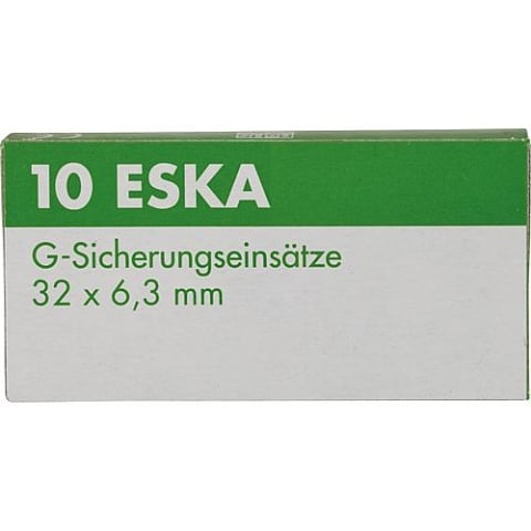 ESKA Microzekering traag 20 A 1 zak 10 stuks 6,3 x 32 mm NIEUW