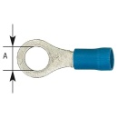 WKK Fastening materials Cable lug in ring form insulated, 2.5 mm², 8.4 mm Colour blue, PU = 100 pieces NEW