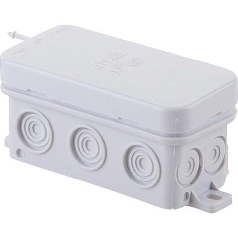 Mini junction box FR/AP thermoplastic flame retardant 85x45x40mm IP54 NEW