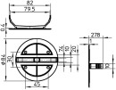 OBO osłona sprężyny typu UV 70 FD Ø 84 mm, biała, 1 sztuka 2003 22 7 NOWOŚĆ