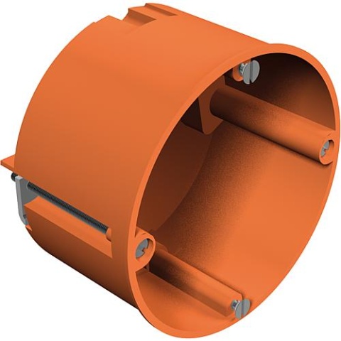 Boîte dencastrement pour mur creux OBO hauteur 47,5mm, Ø 68 mm, type HG 60, orange / 1 pce. 2003 41 4 NOUVEAU