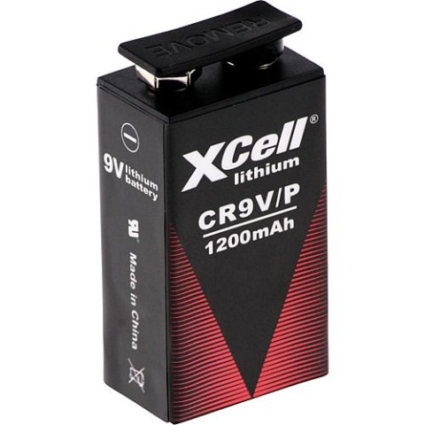 Xcell batterie 9V Lithium 9V/1200mAh 1 pièce NOUVEAU