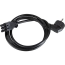 Cable de aparato Bachmann ST18/3 2,0m,negro, H05VV-F...