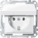 merten System M, socket outlet with hinged cover Merten,...