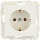 Efapel Schuko socket outlet,w. Old white, flush-mounted NEW