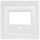 Placa central Efapel para TAE 1-3 pliegues, blanco polar,...